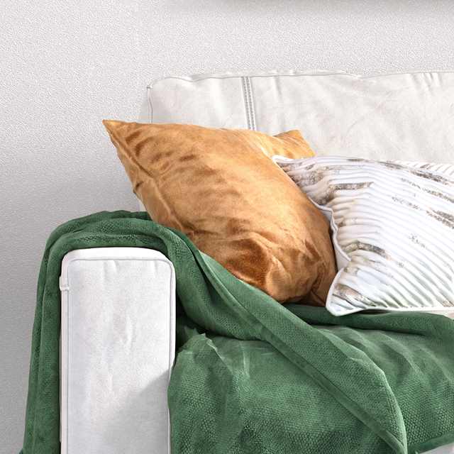 Biała sofa - home staging